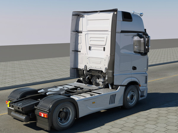 3ds max mercedes-benz actros 2011 - Mercedes-Benz Actros 2011 by jekich1